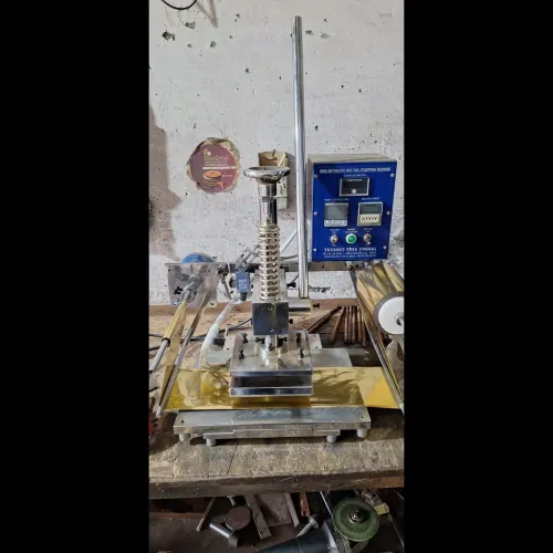 Semi Automatic Hot Foil Stamping Machine for plast