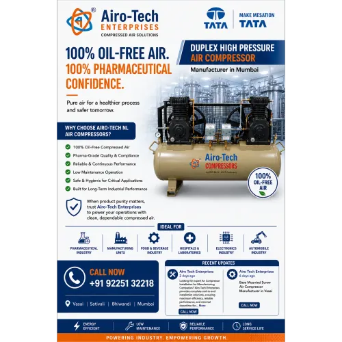 🚀 Duplex High Pressure Air Compressor Manufacture