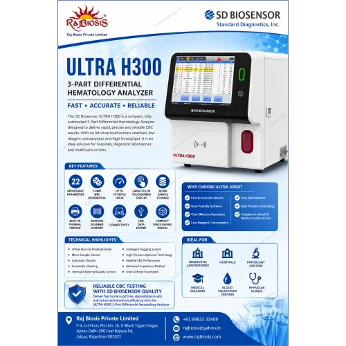 The ULTRA H300 is a compact, fully automated 3-Par