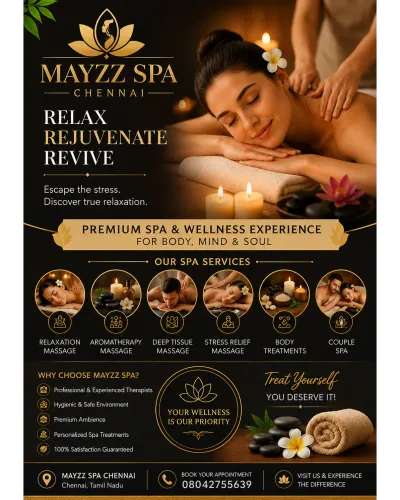 Rejuvenating Spa Treatments Offered
At M