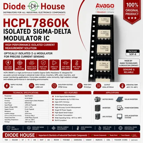 HCPL7860K Avago Isolated 