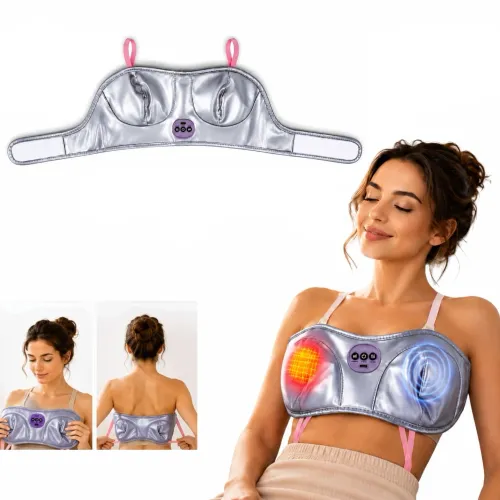 K-Star Breast Massager with Heat Therapy & Vibrati
