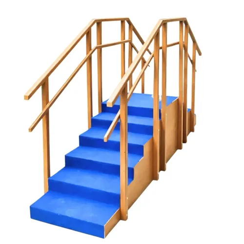 K-Star Wooden Exercise Straight Stair Case | Physi