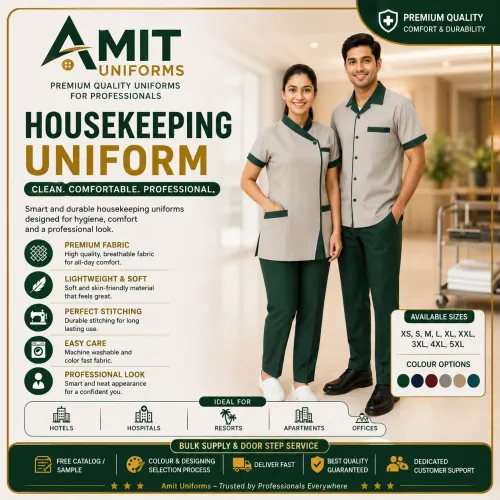 Give your housekeeping team a smart, professional,
