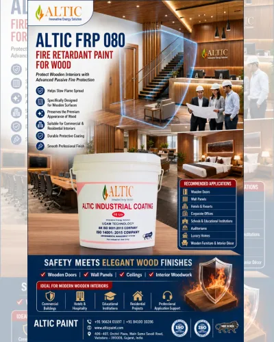 ALTIC FRP 080 – Fire Retardant Paint for Wood is s