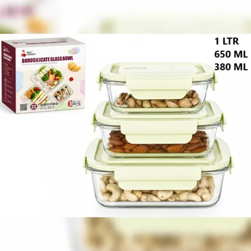 Borosilicate Glass Food S