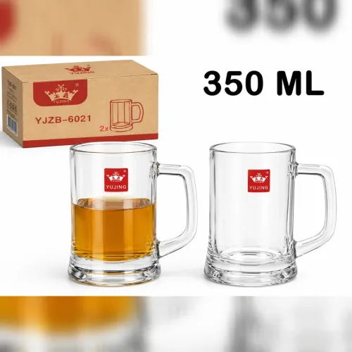 350 ML Glass Beer Mug Ava