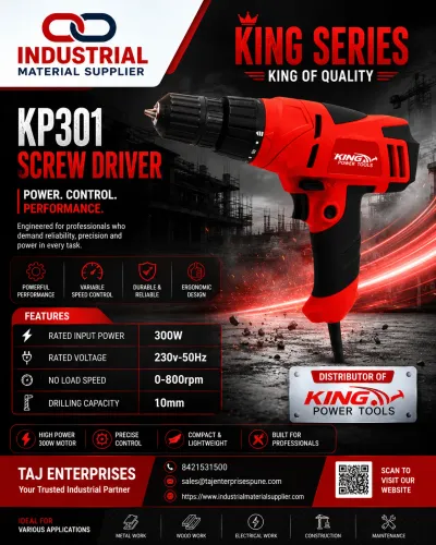 Power through every project with the KING KP301 Sc