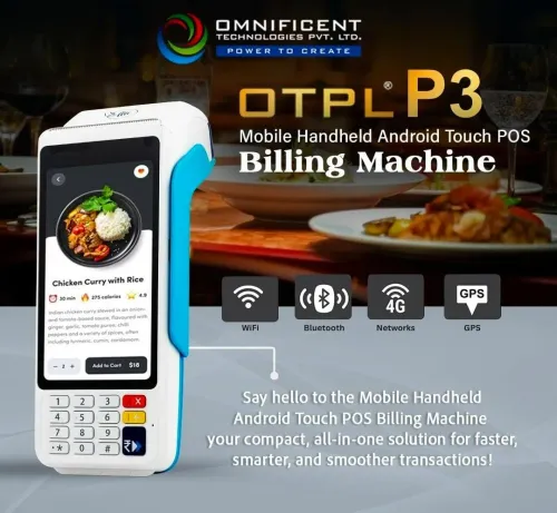POS Touch Terminal Machin