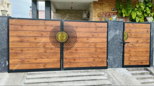 M-CRAFT (HPL Openable Main Gate and Wicket Gate wi