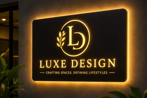 Glow sign boards are commonly installed where a bu