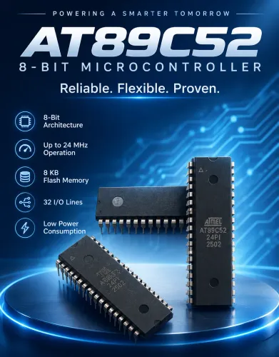 AT89C52 8-Bit Microcontro