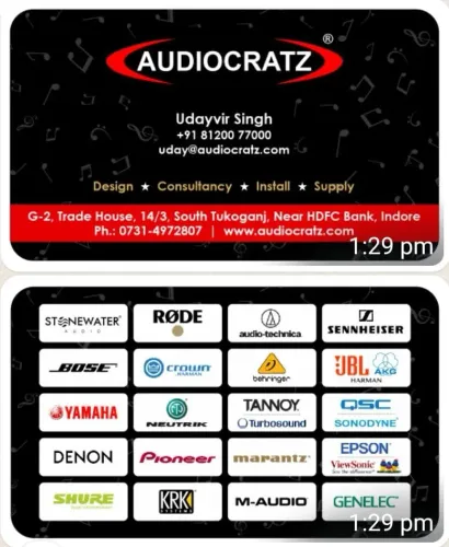 Authorized dealers Audiocratz Trade House, 14/3, S