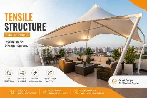 A thoughtfully designed Tensile Structure for Terr