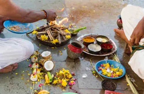 Thithi Poojai in Rameshwaram: 