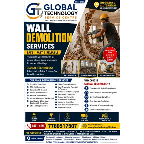 Professional Wall Demolition S