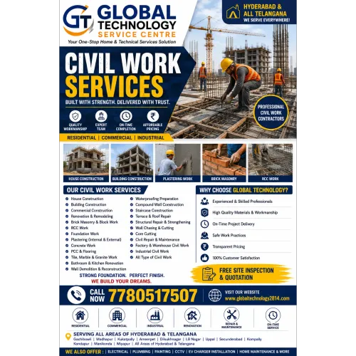 Civil Work Services in Hyderab