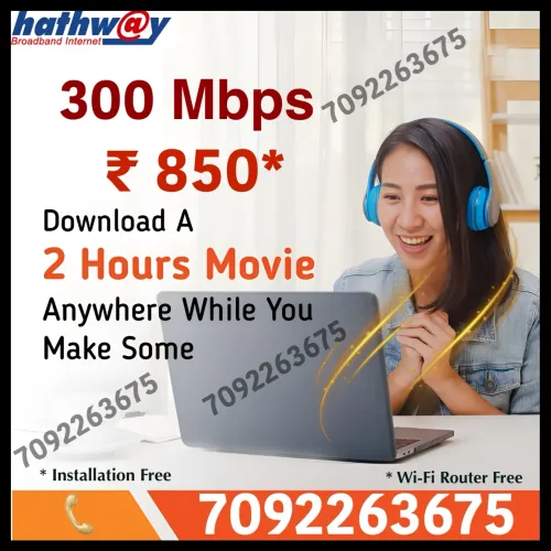 Hathway Fibernet broadband con