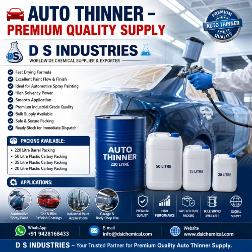 Auto thinner We Leading D S INDUSTRIES Auto Paint 