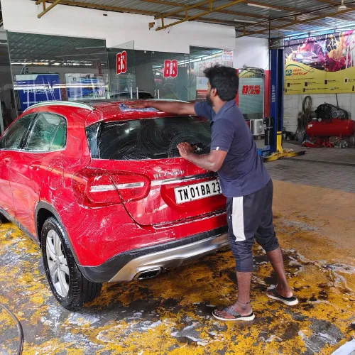 Car Foam Wash, Polish, Detaili
