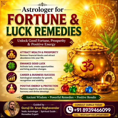 Astrologer for Fortune & Luck 