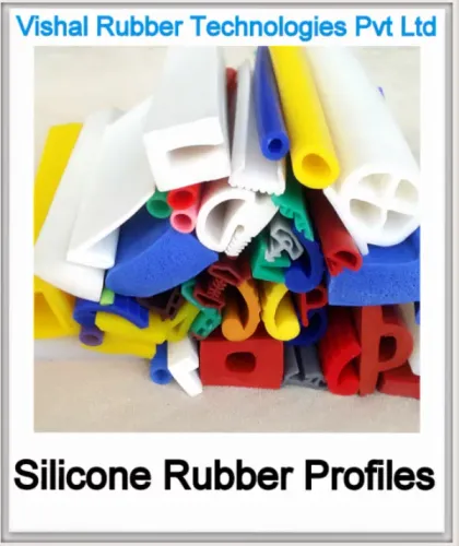 Silicone rubber door profiles provide a flexible s