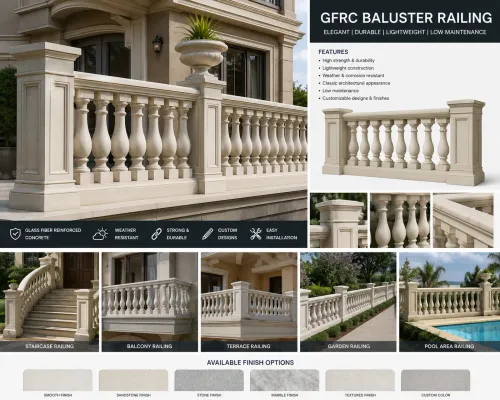 Tulsi Composites is a leading GRC Manufacturer , F