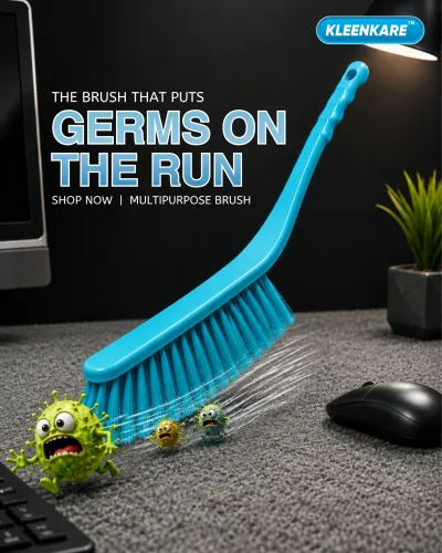 Soft Carpet Brush – Gently removes dust, dirt, and