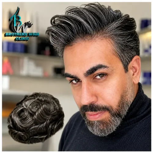 Hair Patch for Salt and Pepper