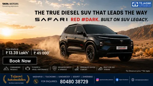 tata safari red dark