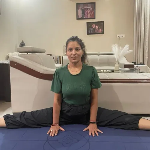 women wellness focused yoga se