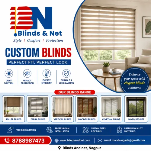 Transform your interiors with Custom Blinds from B