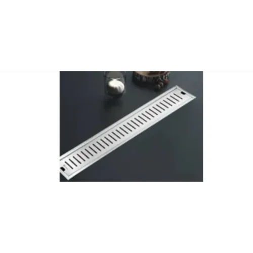 The Daytona Shower Drain is made of durable 304-gr