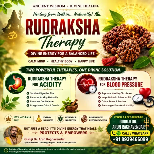 Rudraksha Therapy For Acidity 