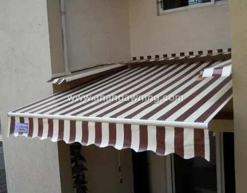Window awnings are exterior covers installed above