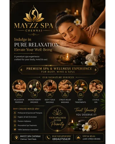 Mayzz Spa Massage Center Chennai | Top M