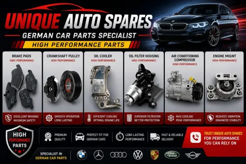 unique auto spares. car shocke