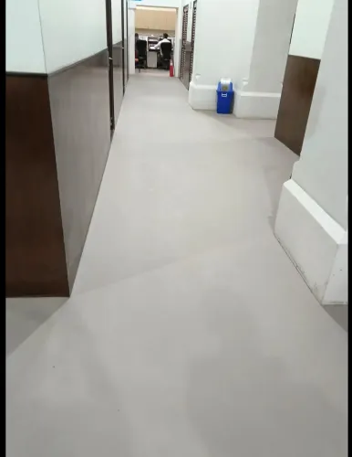 Pu Concrete 3mm done at a government officeCST P