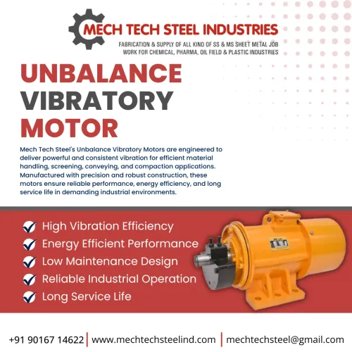 stainless steel unbalance moto