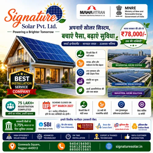 Best Solar Installation Services in Manewada Squar