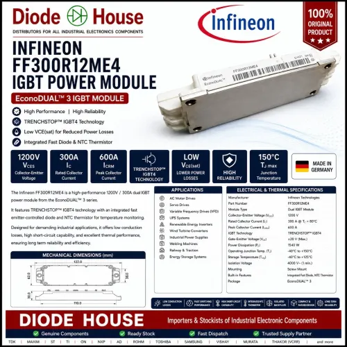 The Infineon EconoDUAL FF