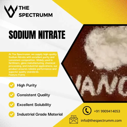 Sodium Nitrate is a highly vit