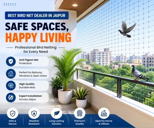 Best Bird Net Dealer in Jaipur for Balcony and Pig