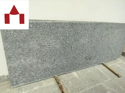 Textured natural stone has bec