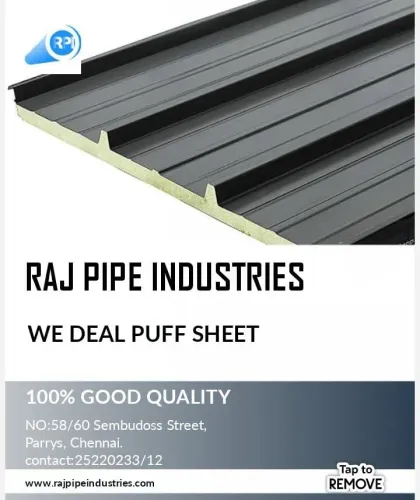Roofing Panel Puf Sheets 30mm, 50mm and 80mm thick