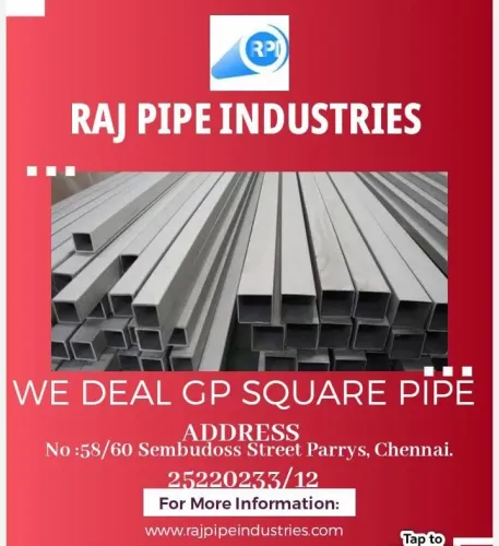 Gp Square Pipe Apollo, Nezone, MPL, Hitech, Tarus 