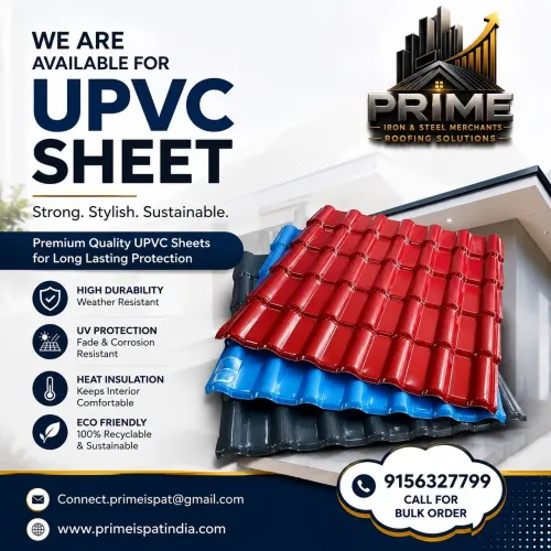We Prime Steel is the leading Supplier for UPVC SH