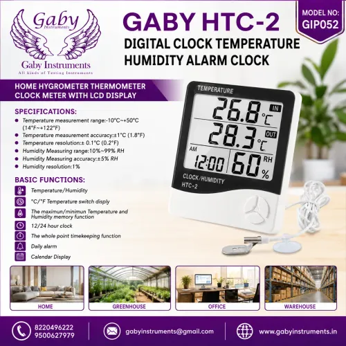 HTC-2 Digital clock Tempe