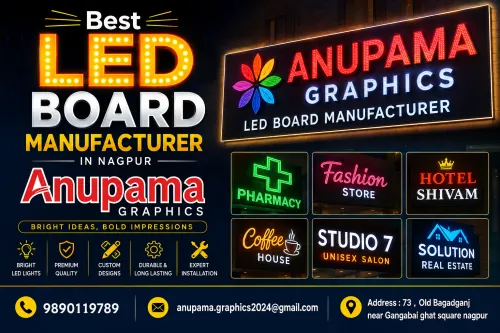 Anupama Graphics is one of the leading LED board m