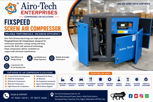 Fixspeed Screw Air Compressor – Reliable Performan